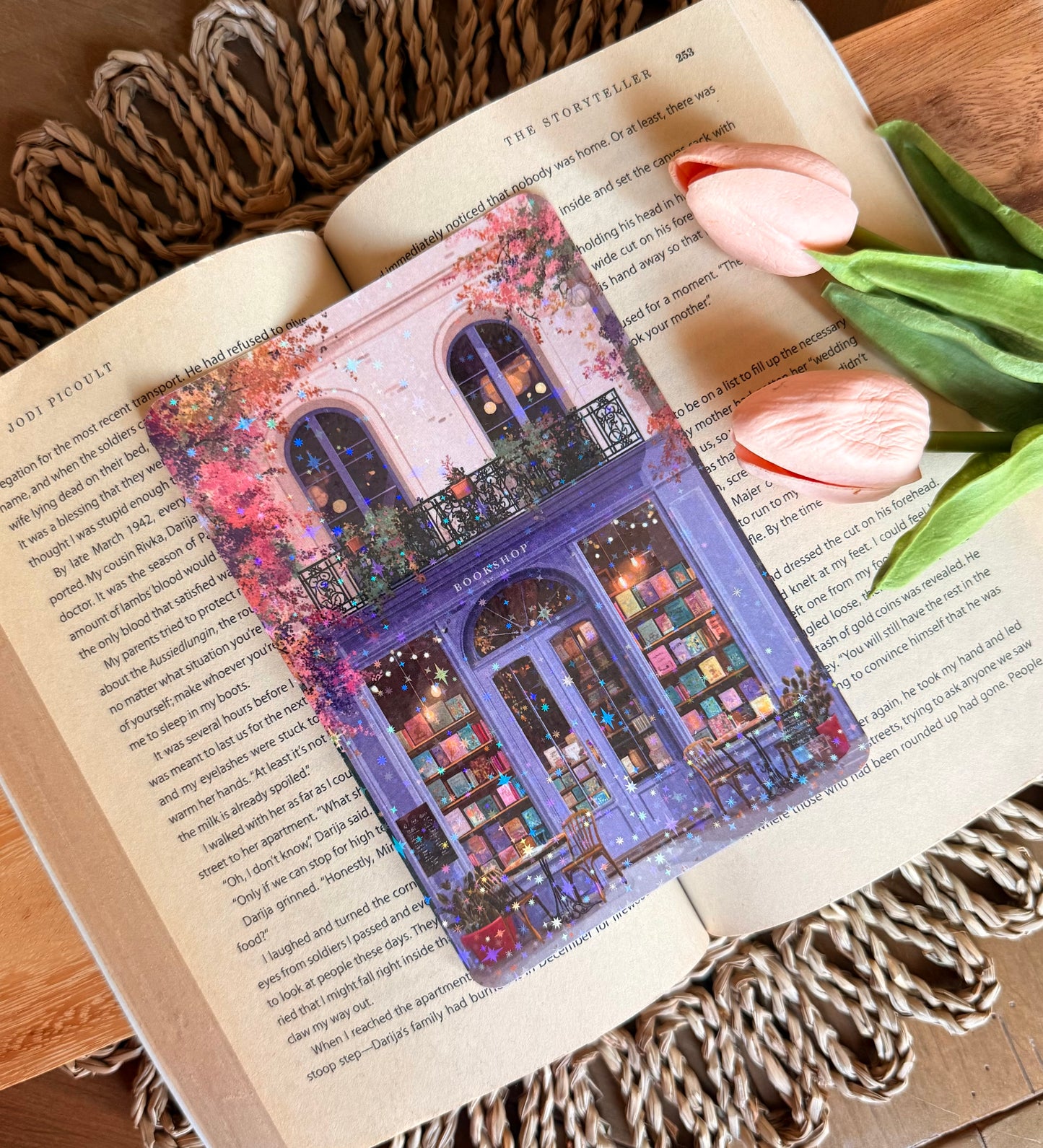 Purple Bookshop Kindle Insert