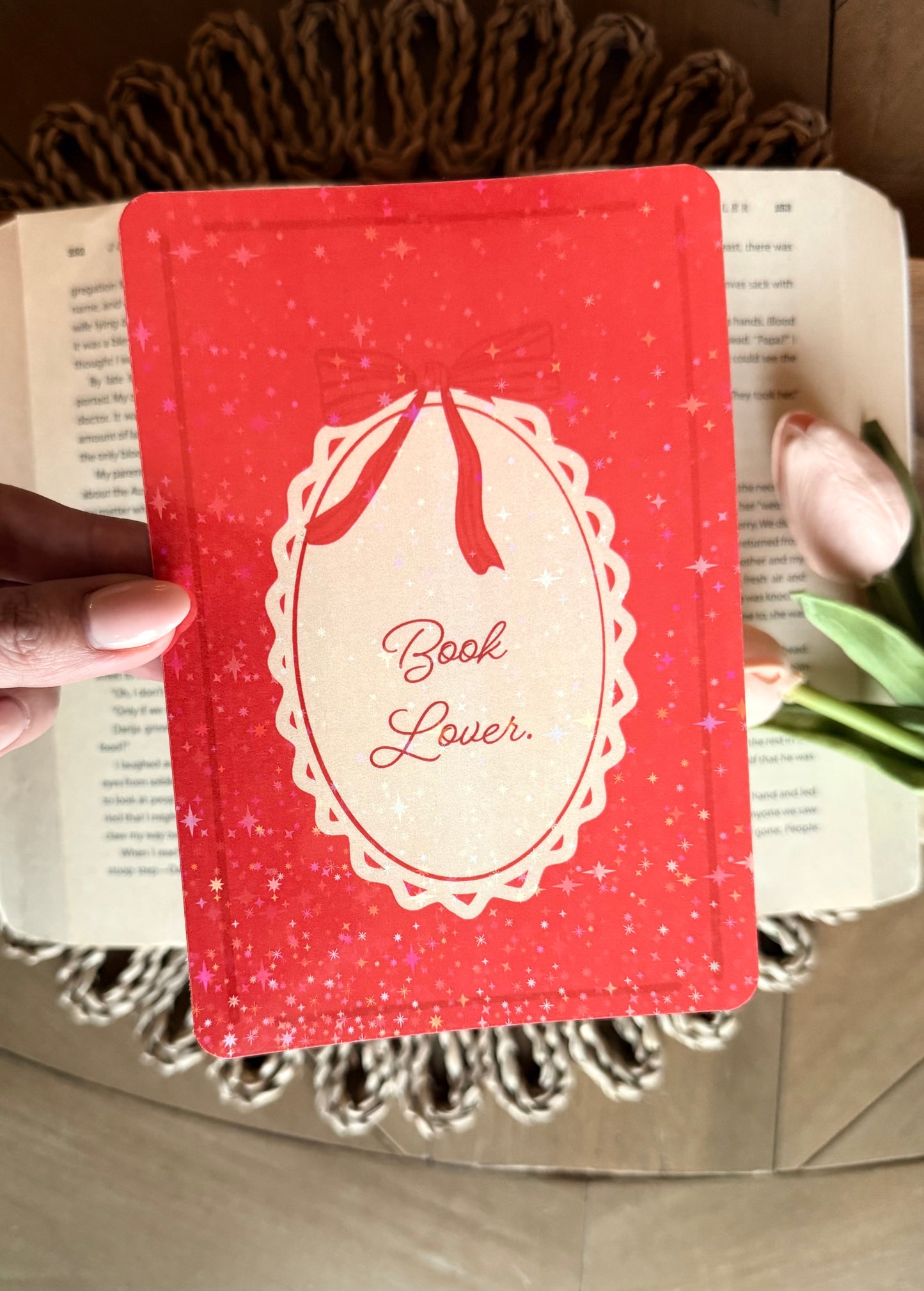 Book Lover Kindle Insert