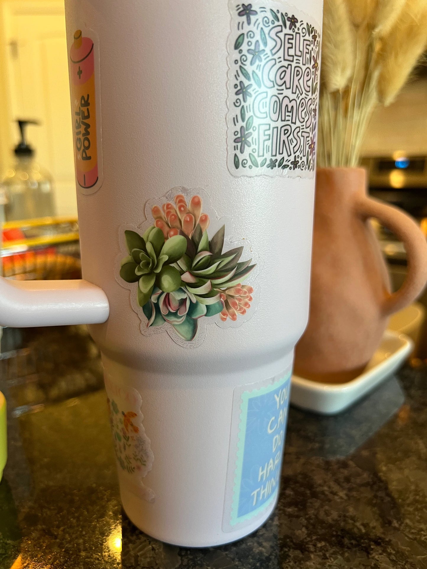 Succulent Green Sticker