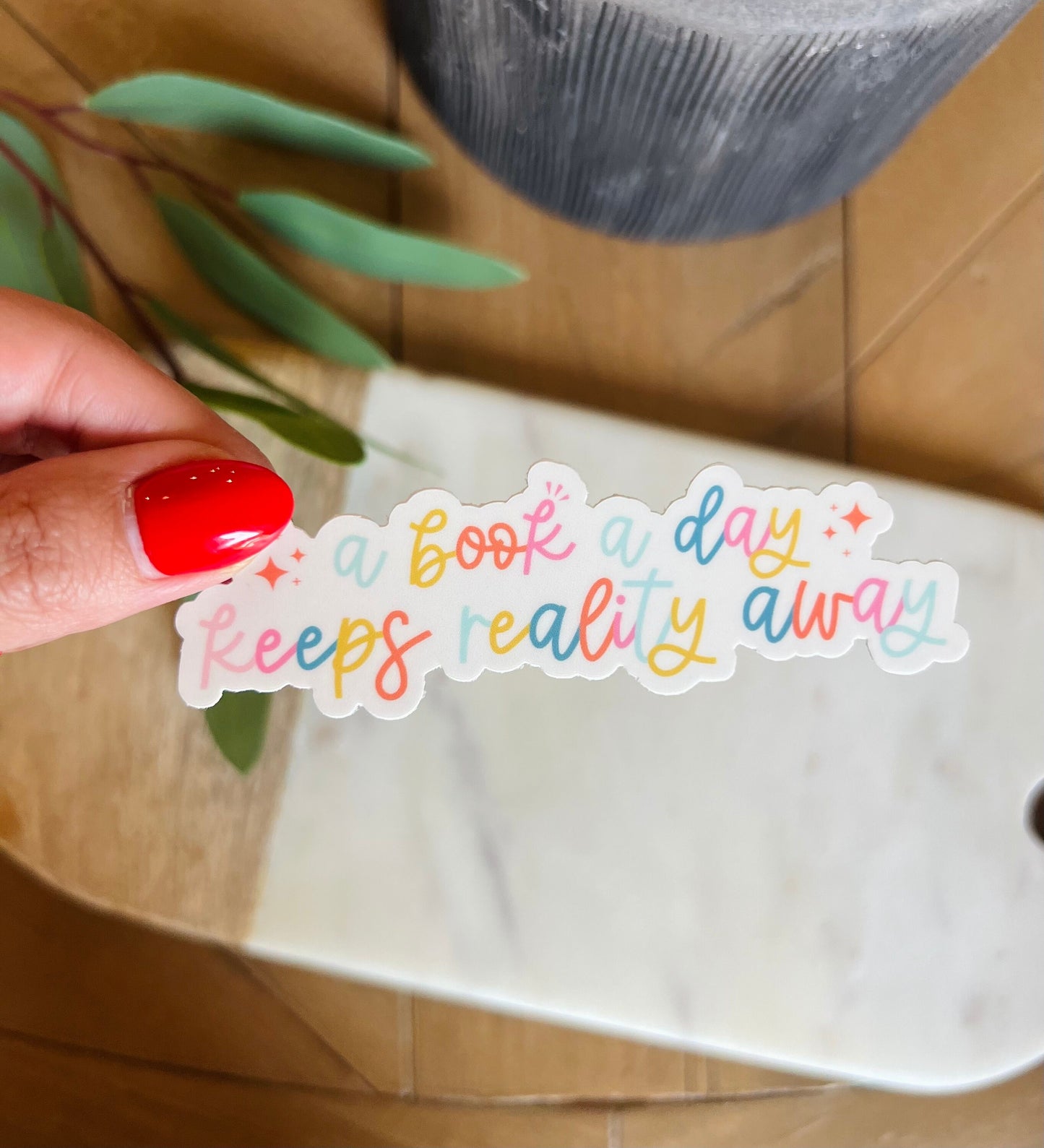 A Book a Day Sticker