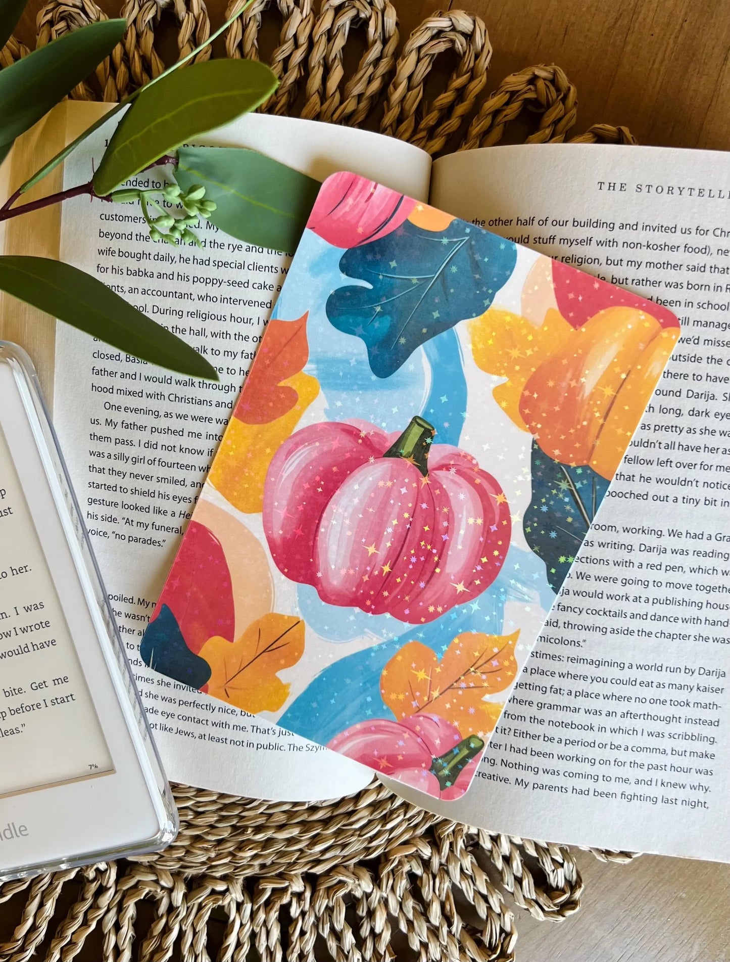 Whimsical Pumpkin Kindle Insert
