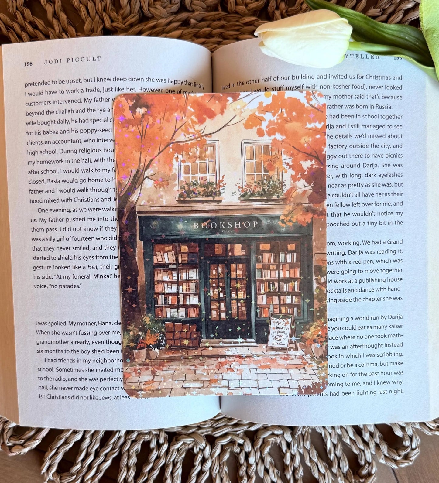 Fall Bookshop Kindle Insert