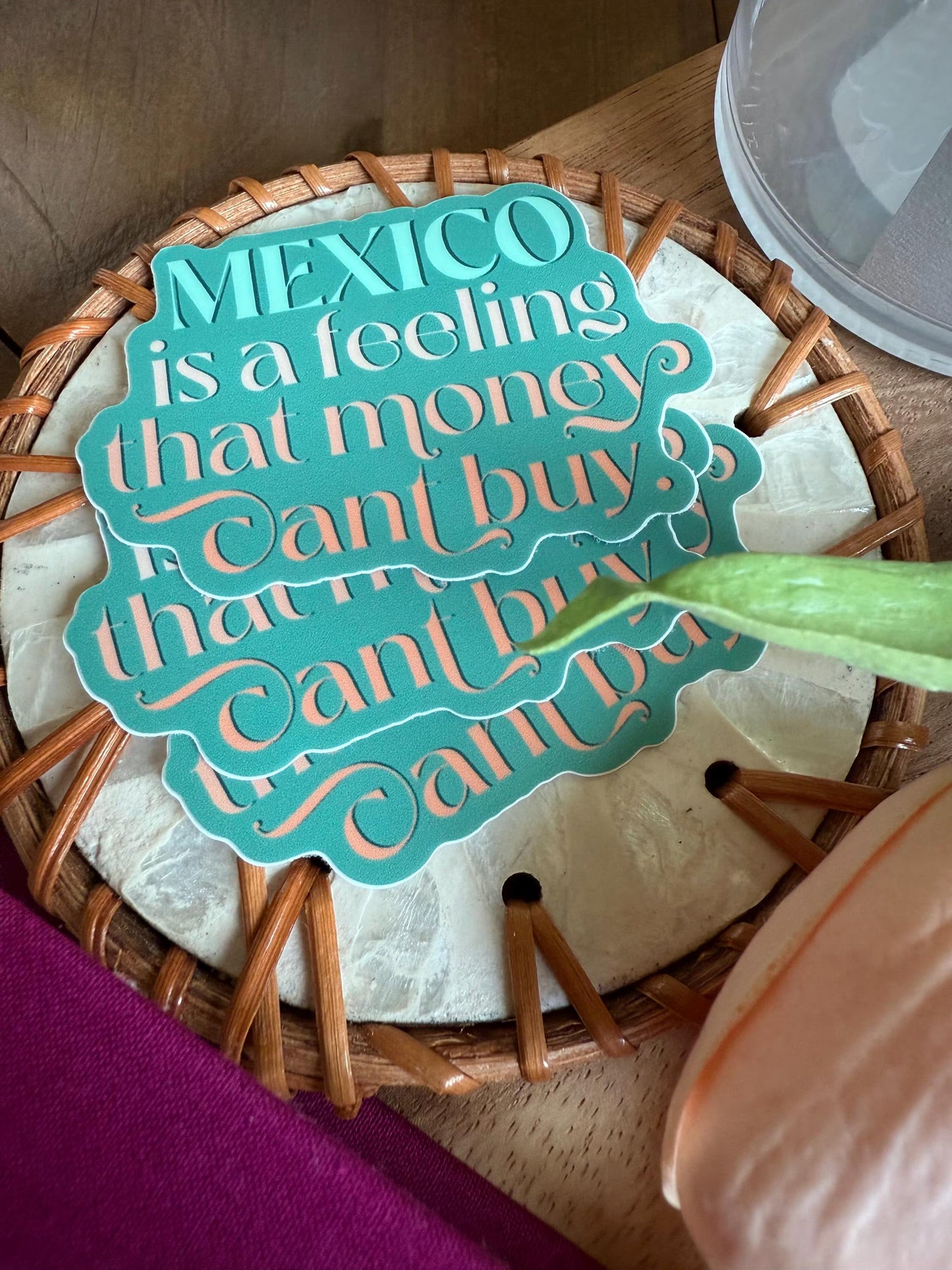 Mexico is a Feeling Sticker