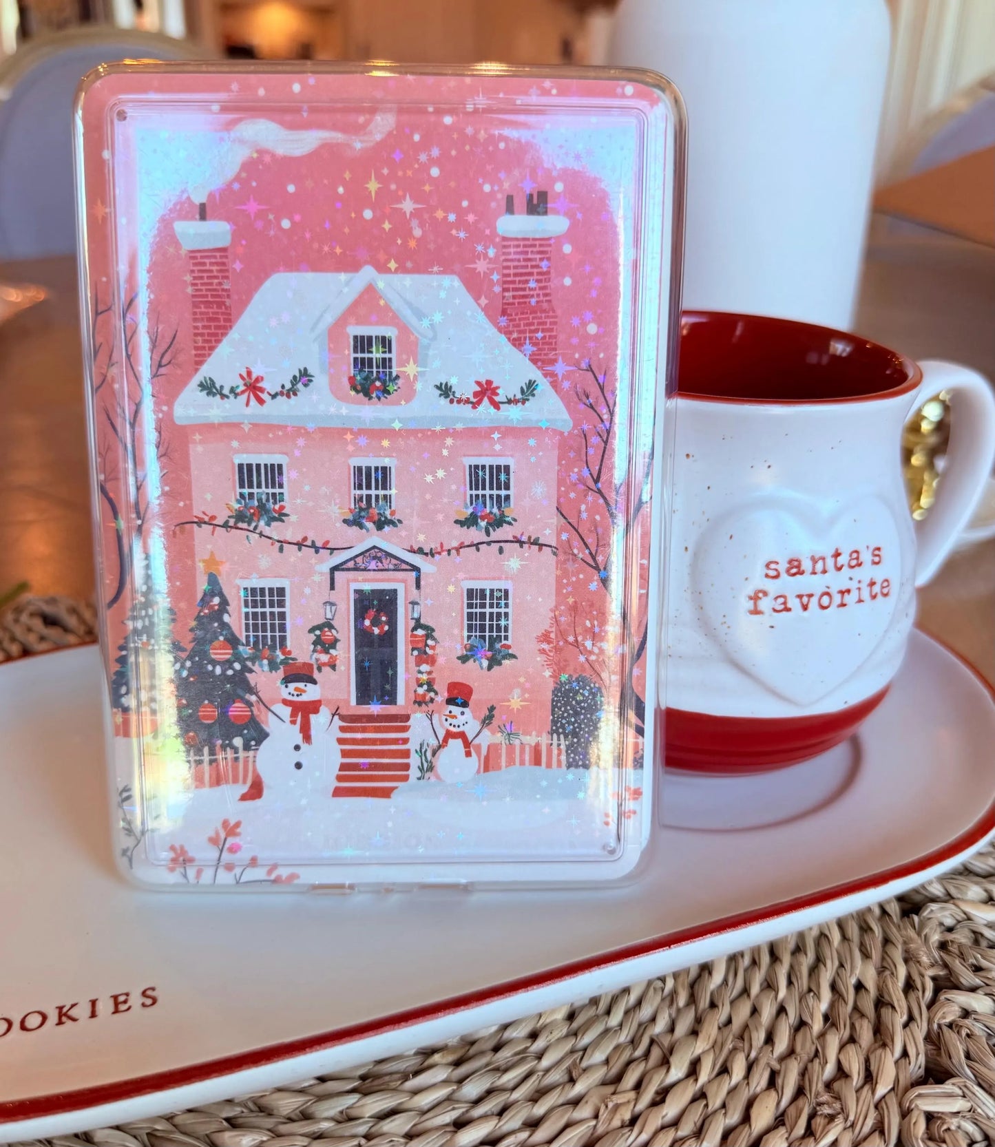 Christmas Village Kindle Insert