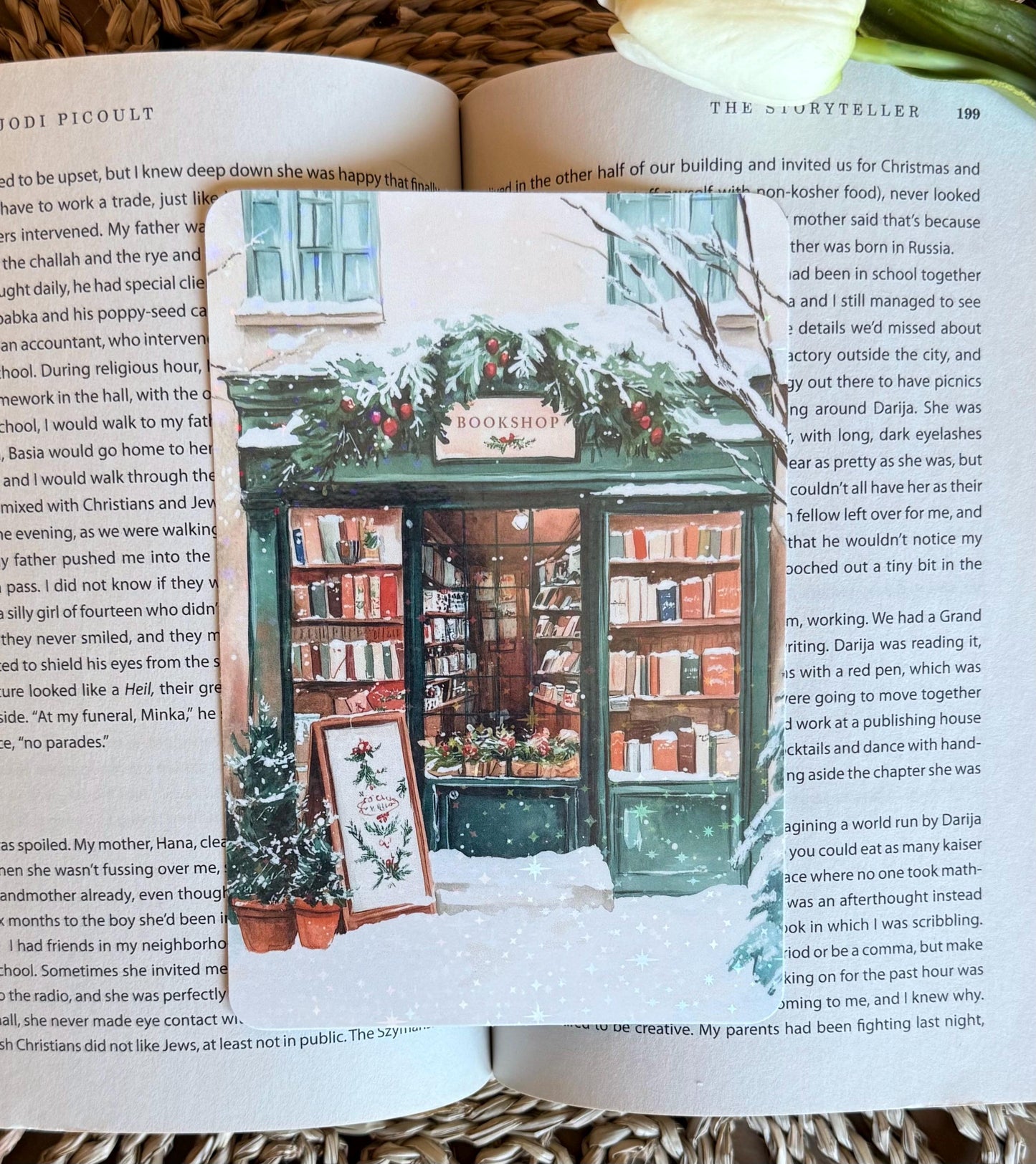 Christmas Bookshop Kindle Insert