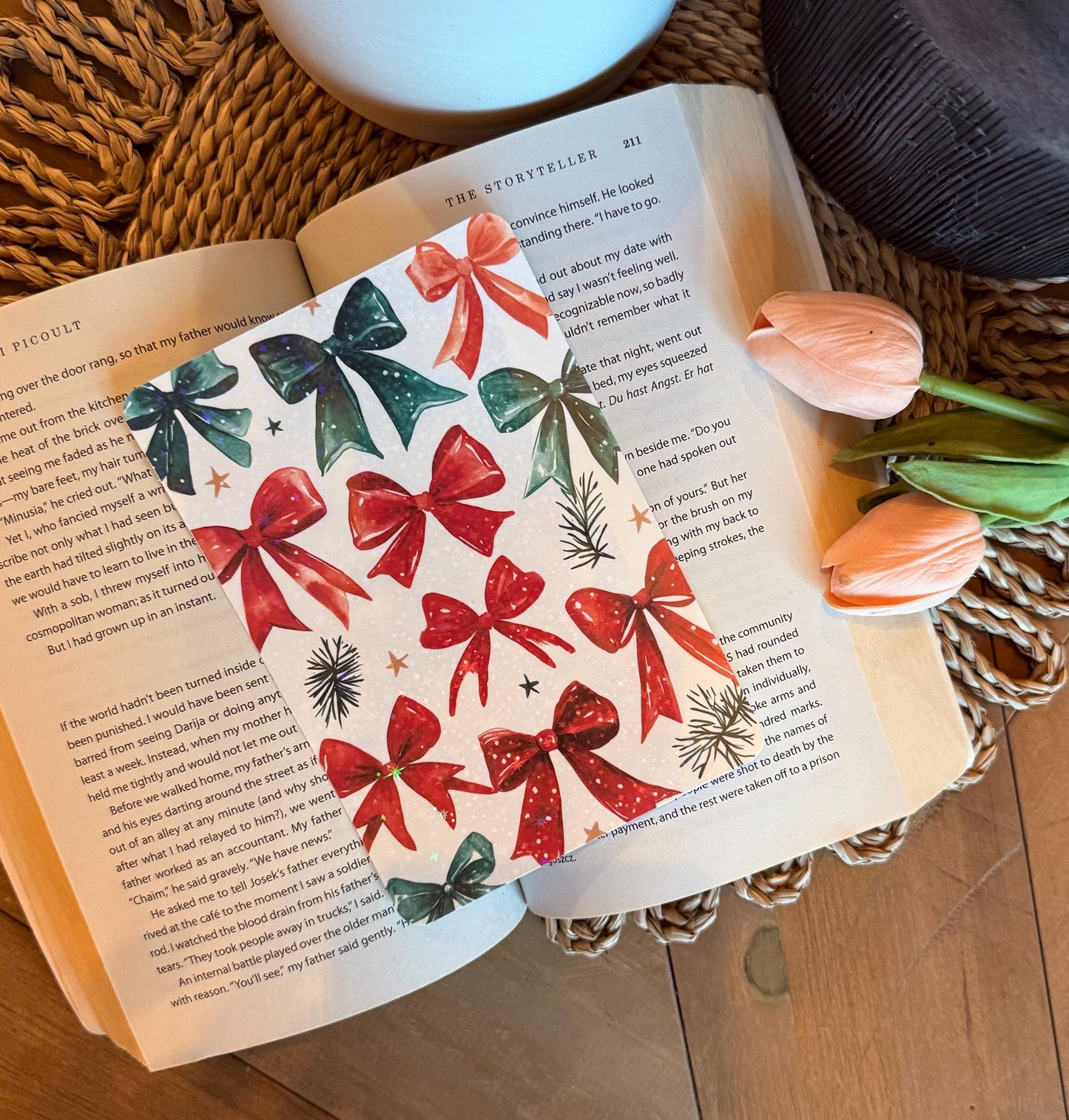 Christmas Coquette Bows Kindle Insert