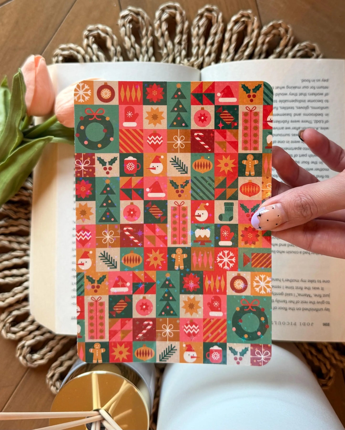 Christmas Pattern Kindle Insert