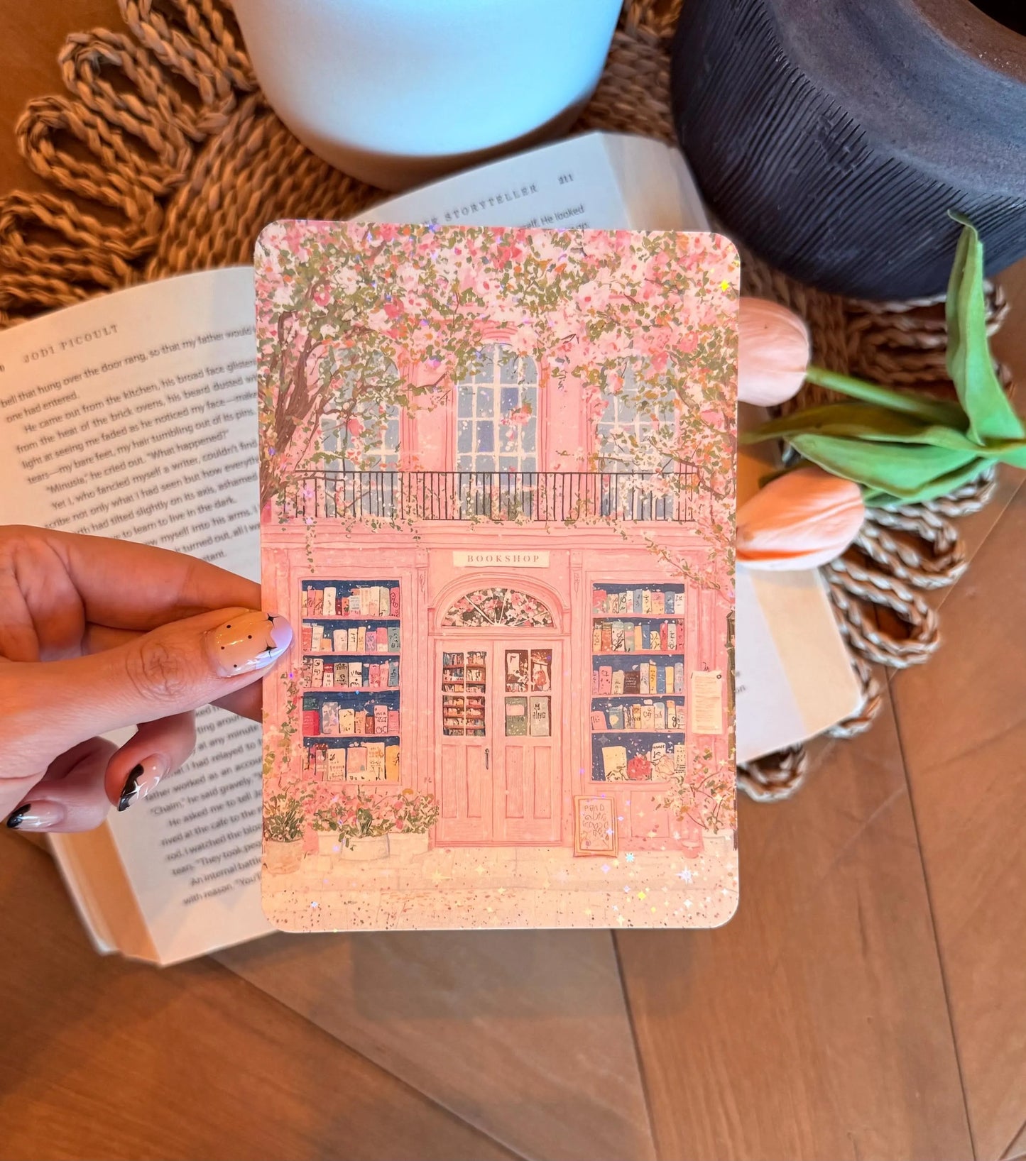 Pink Bookshop Kindle Insert