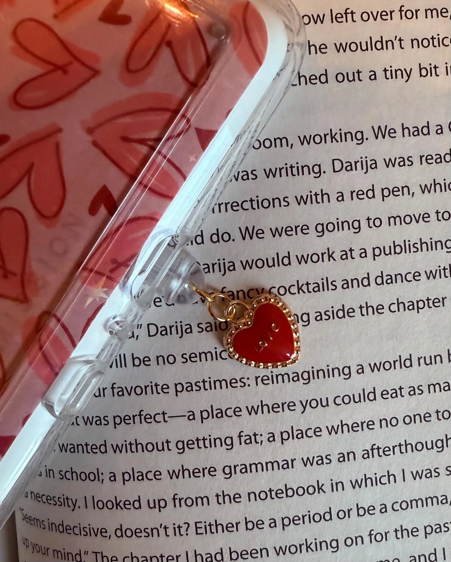 Heart Kindle Charm