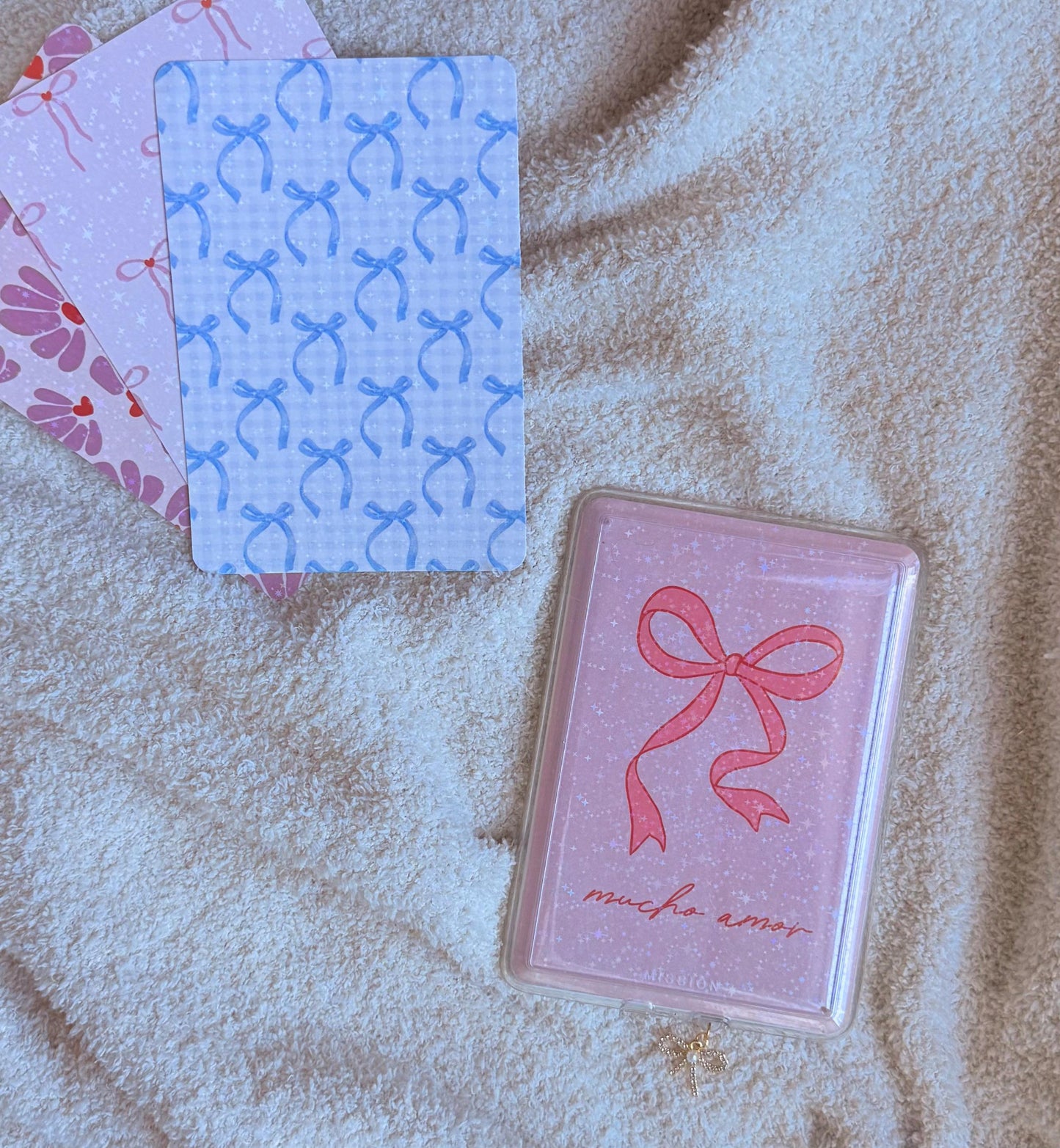 Pink Bows Kindle Insert