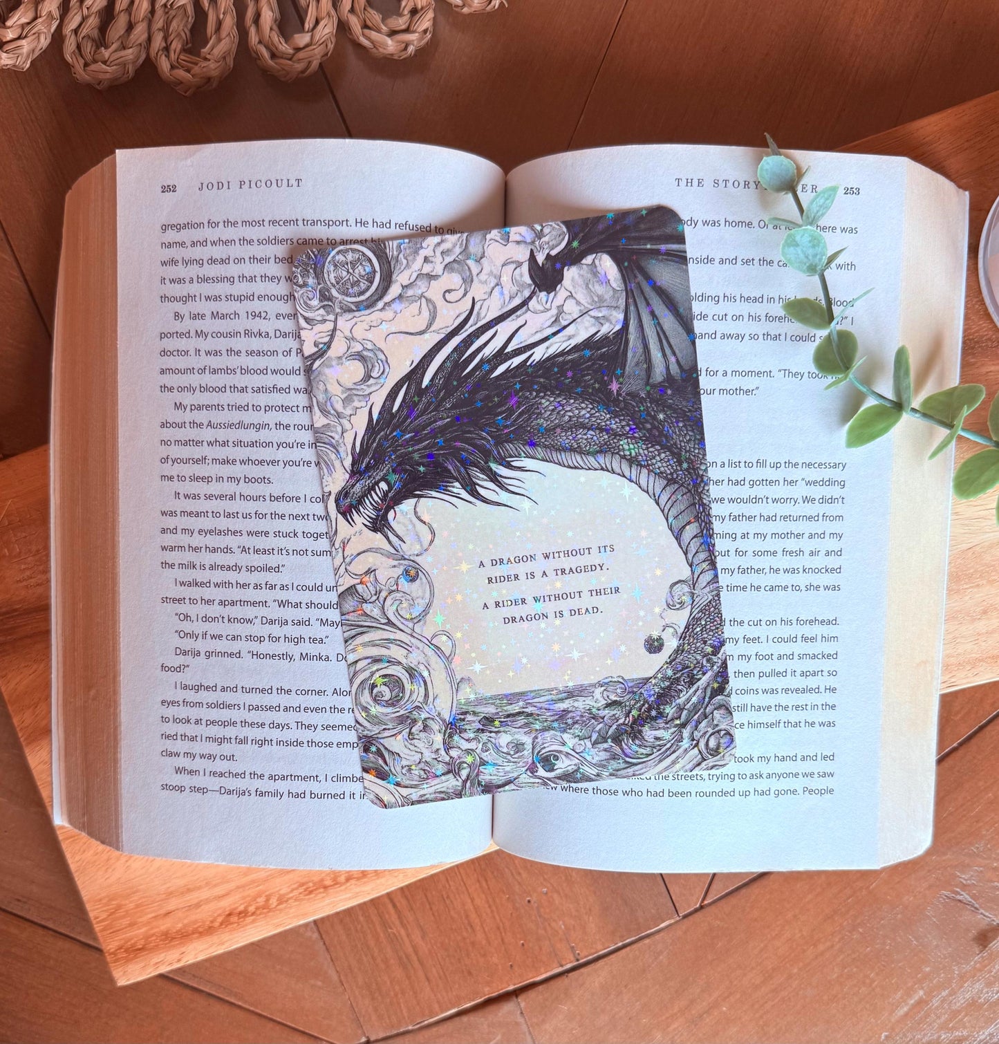 Fourth Wing Inspired Kindle Insert