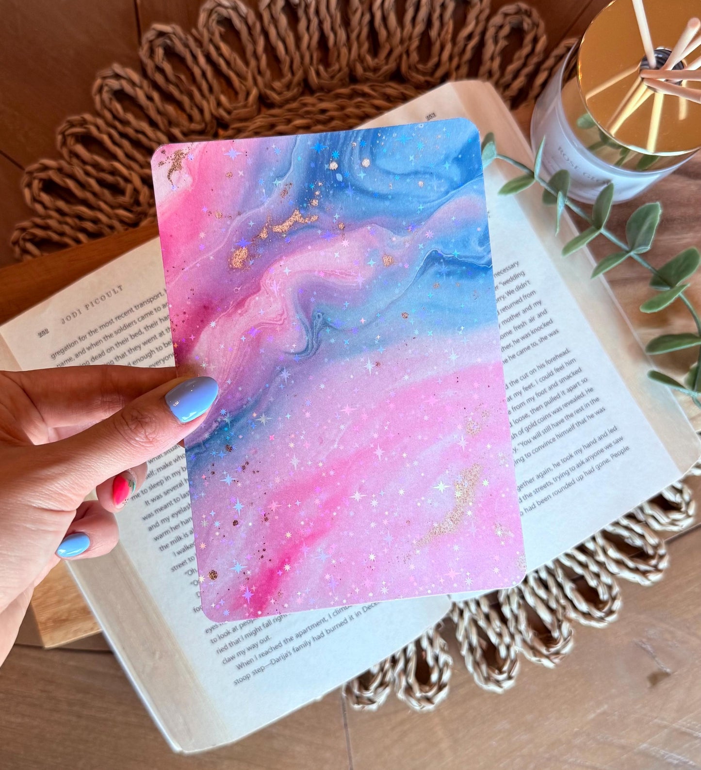 Multicolor Marble Kindle Insert