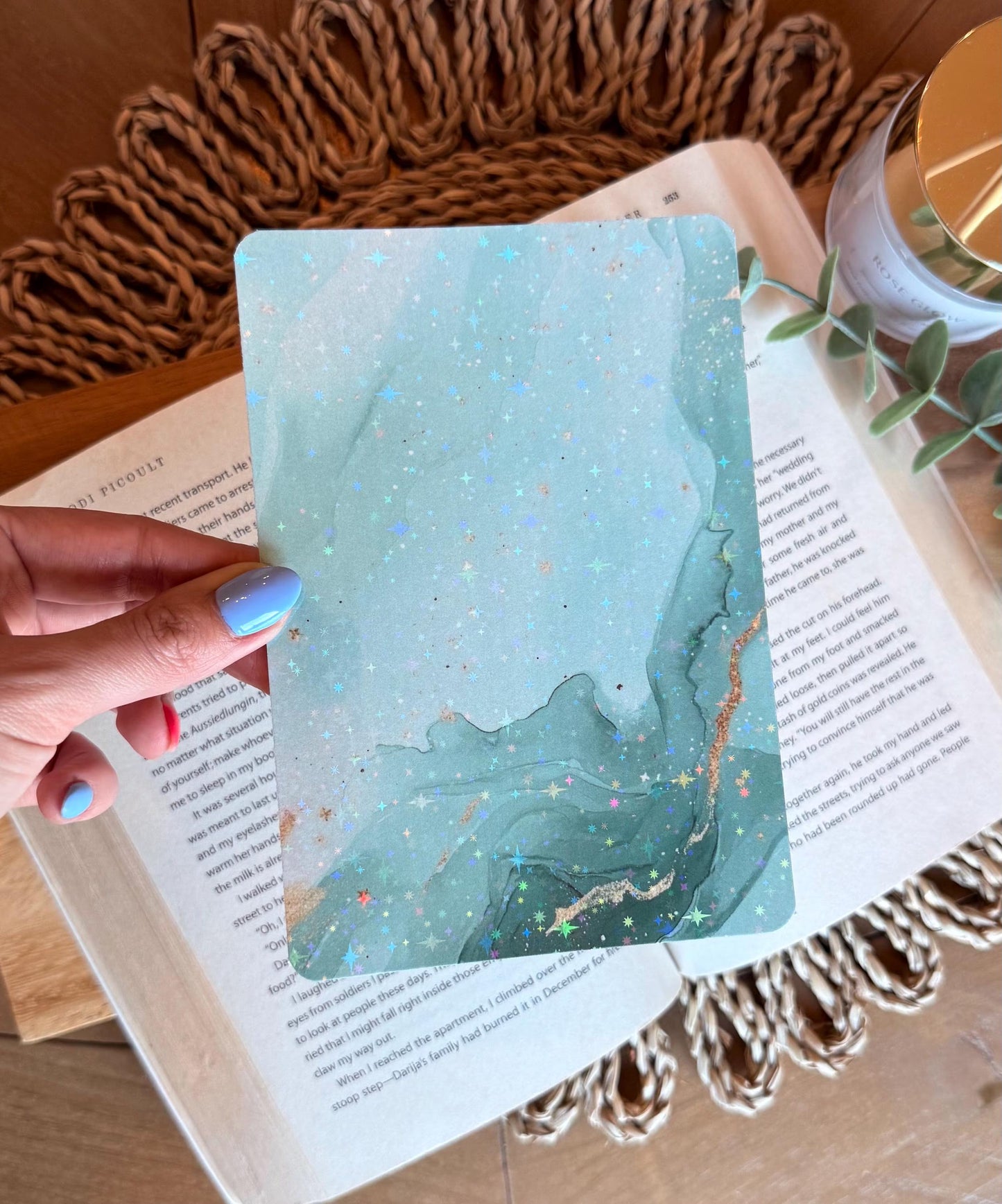 Multicolor Marble Kindle Insert