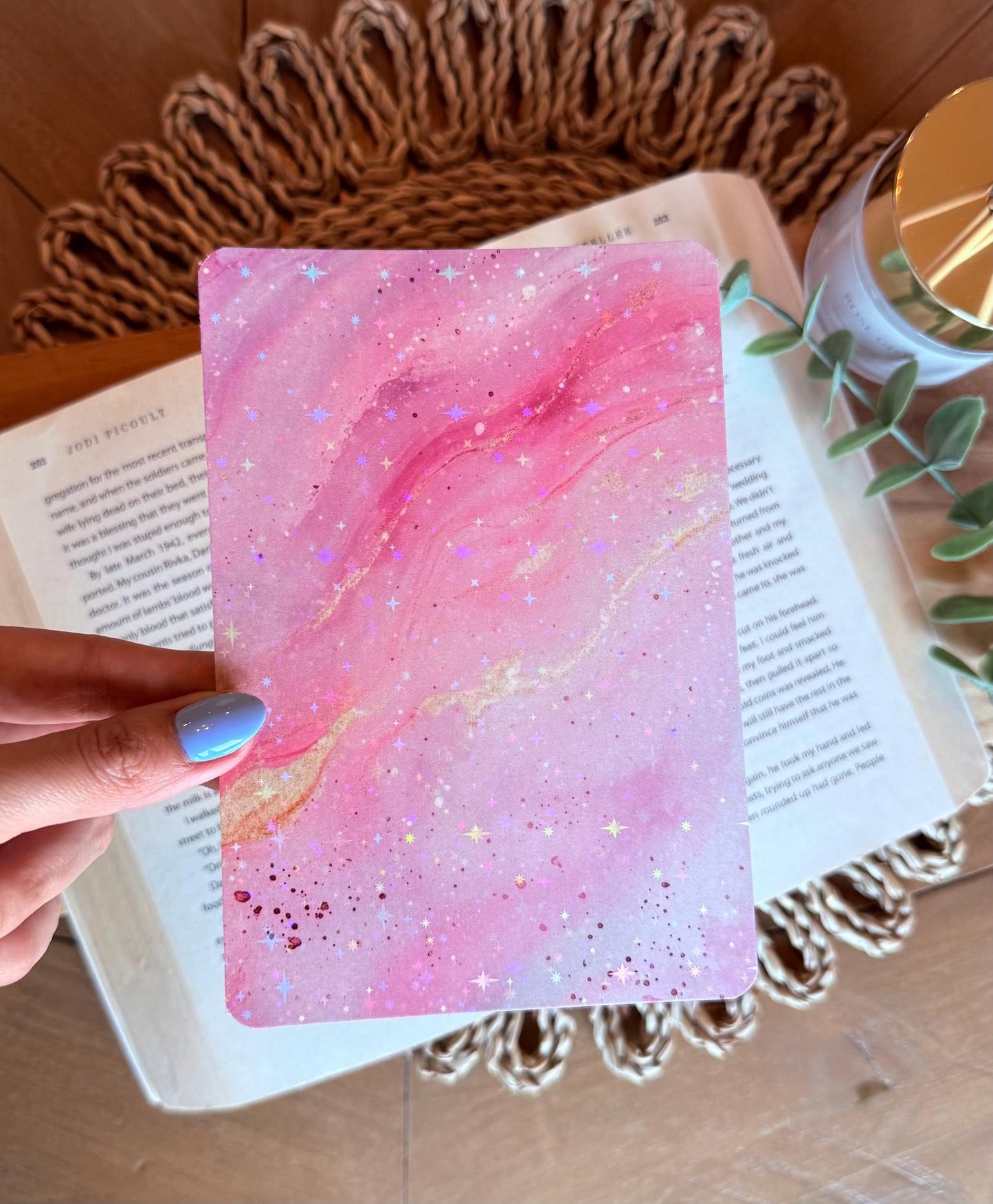 Multicolor Marble Kindle Insert