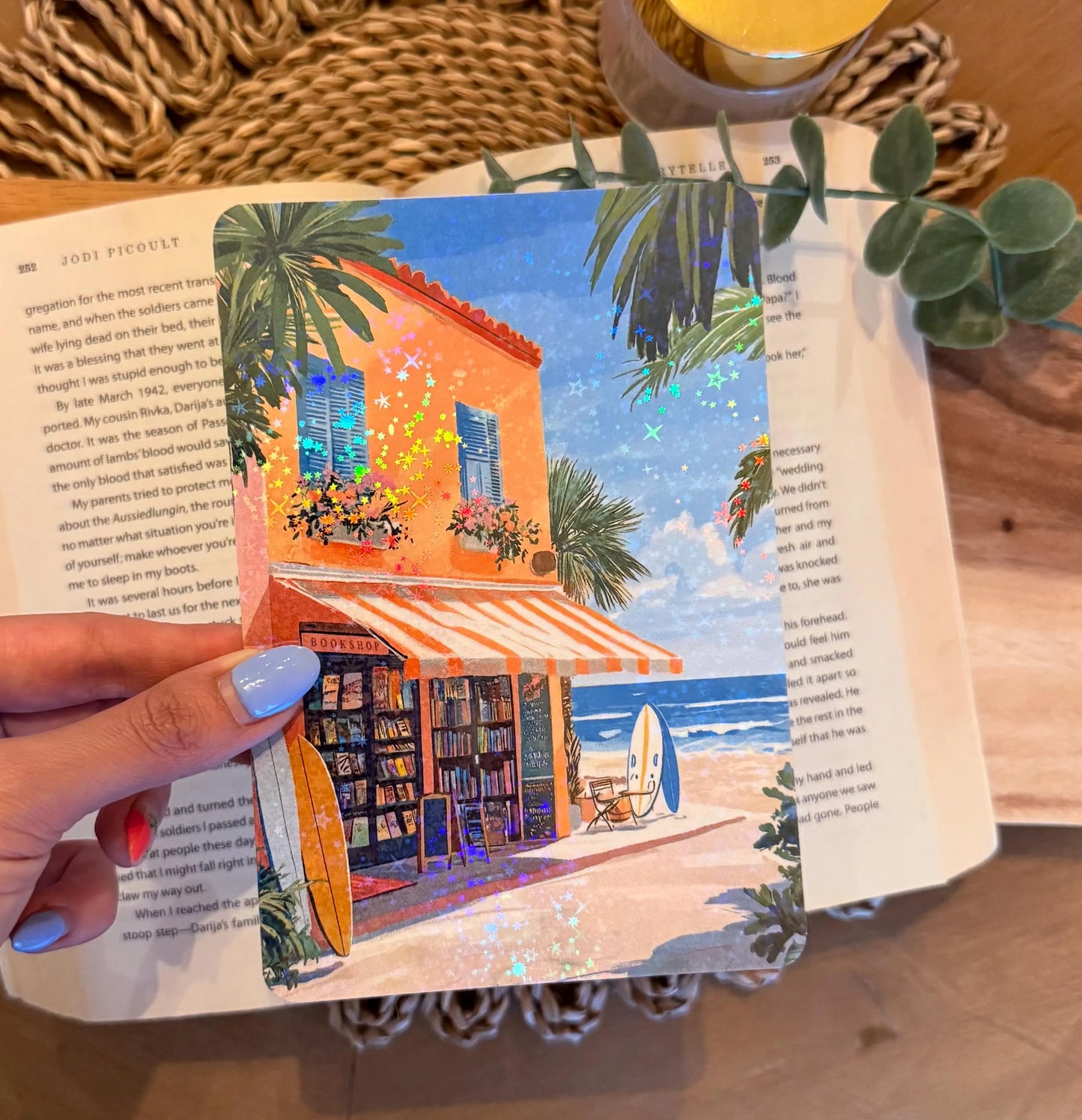 Coastal Bookshop Kindle Insert