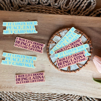 Being Latina Sticker