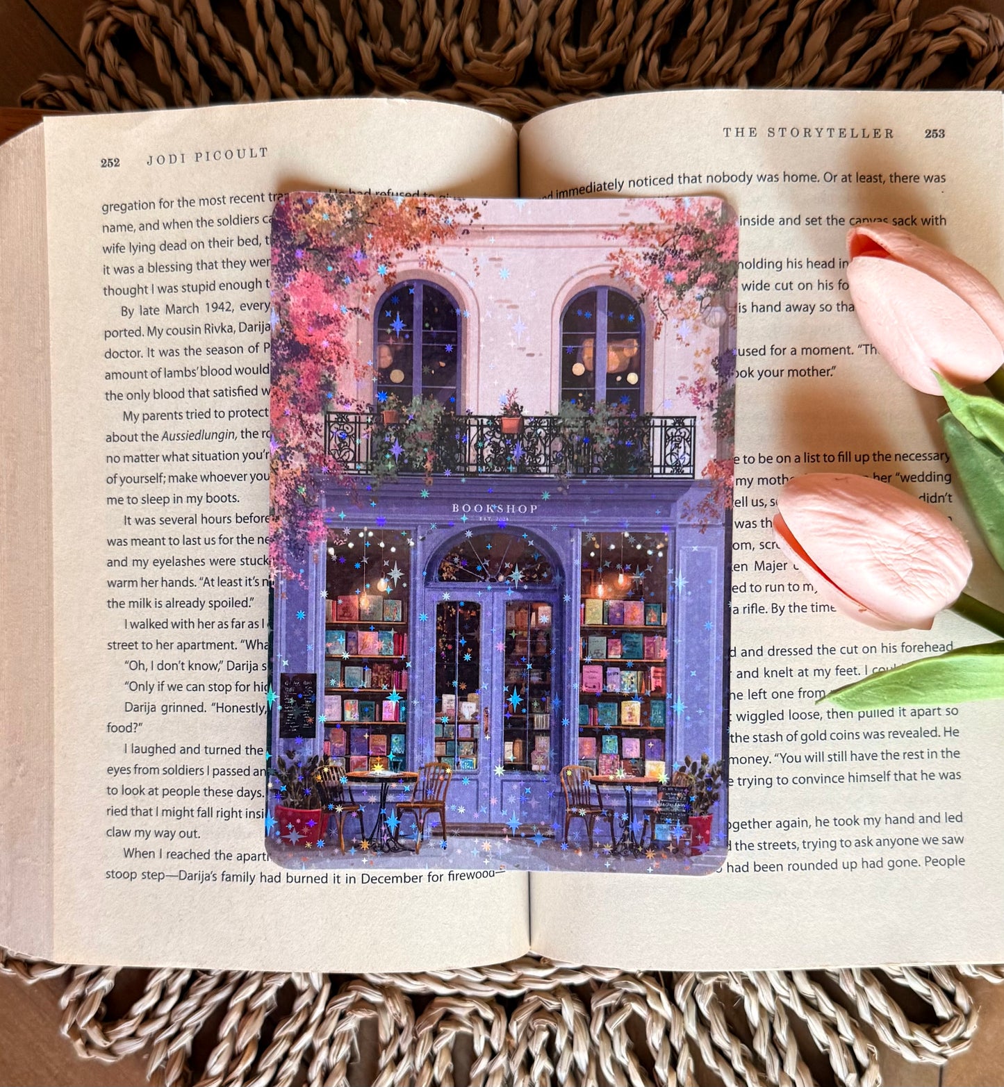 Purple Bookshop Kindle Insert