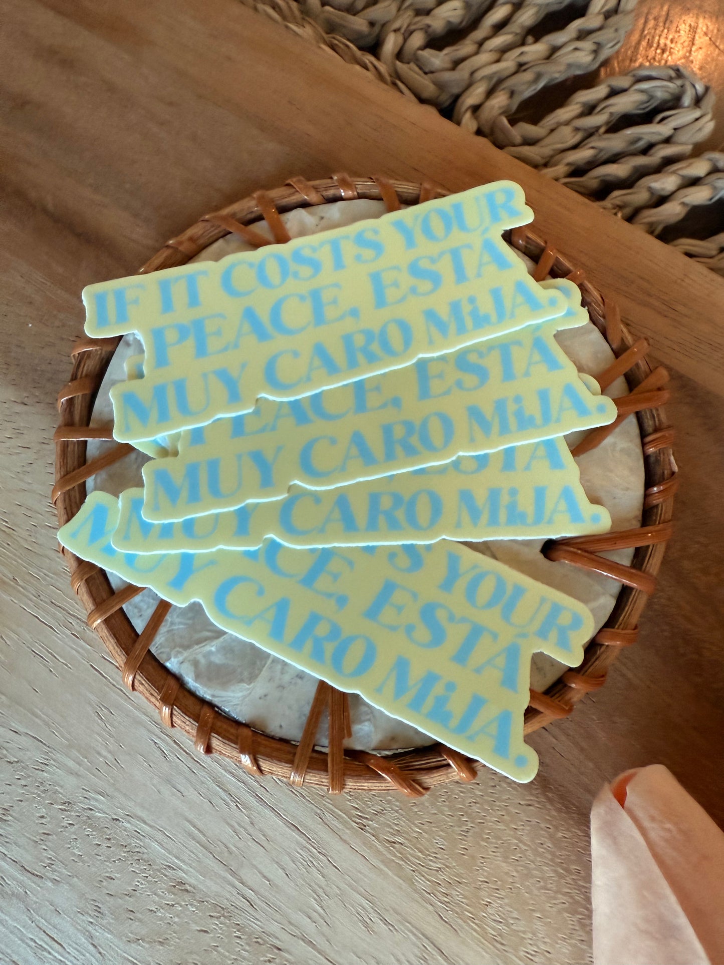 Esta Muy Caro Mija Sticker