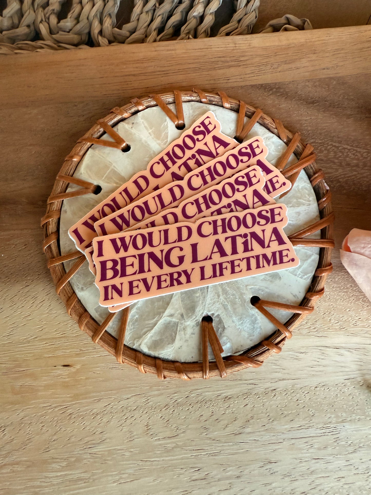 Being Latina Sticker
