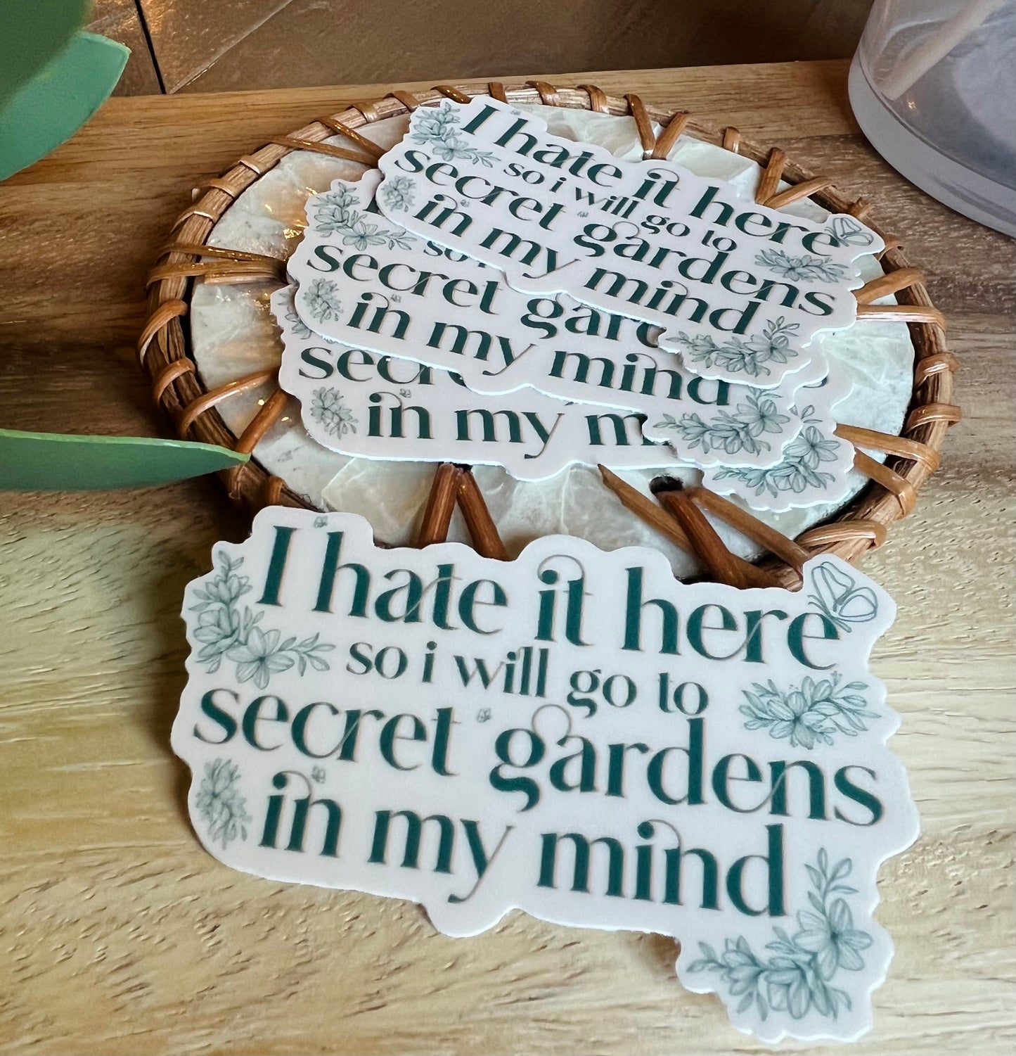 Hate it Here - Taylor Lyrics Sticker