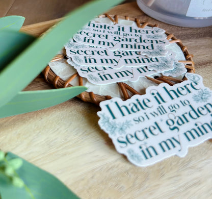 Hate it Here - Taylor Lyrics Sticker