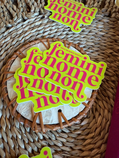 Femininomenon Sticker