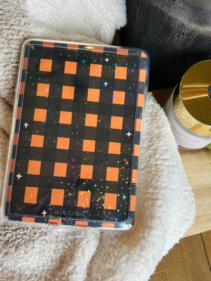 Halloween Checkered Kindle Insert