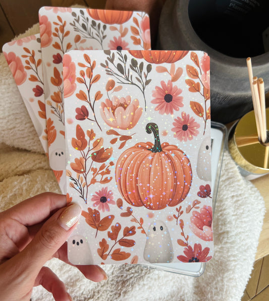 Pumpkins + Flowers Kindle Insert