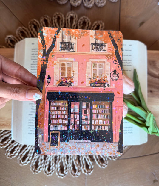 Fall Pink Bookshop Kindle Insert