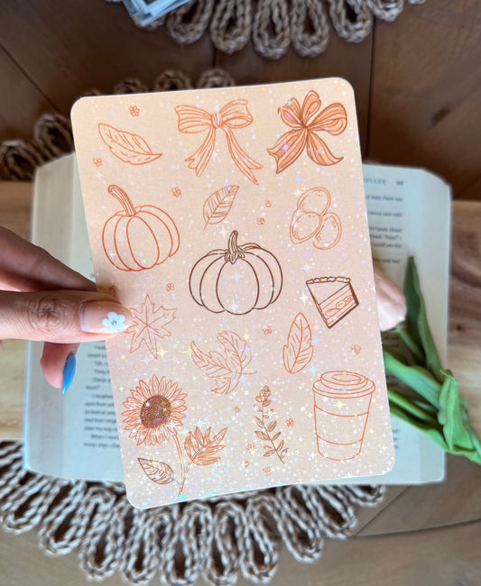 Fall Pumpkins + Lattes Kindle Insert