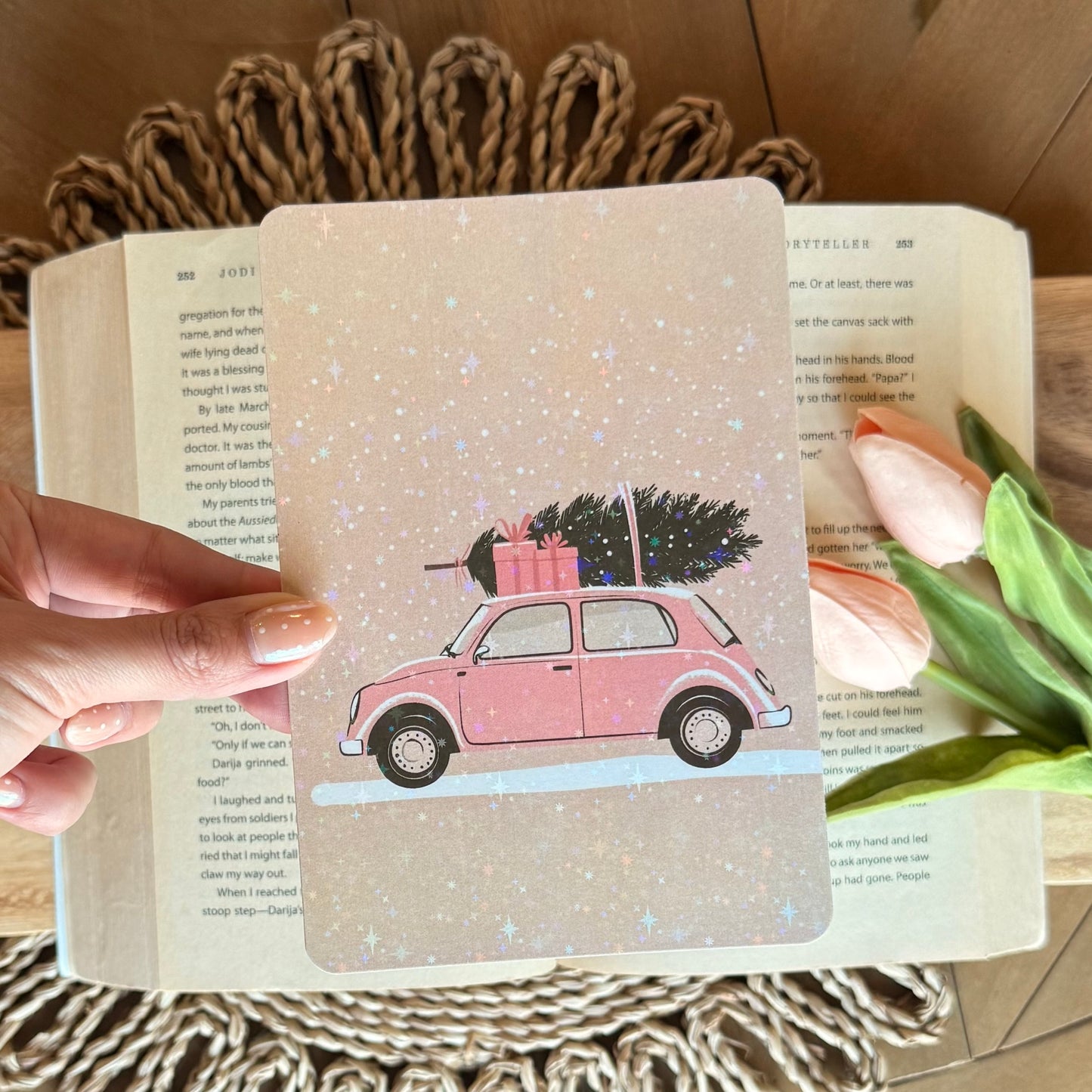 Christmas Tree Car Kindle Insert