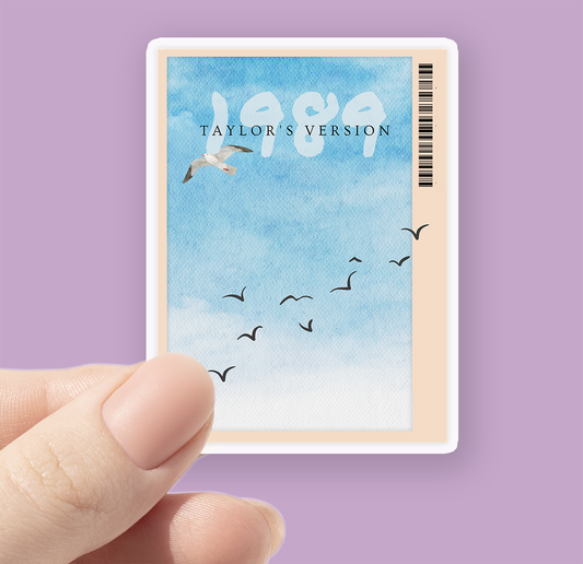 1989 TV - Taylor Lyrics Sticker