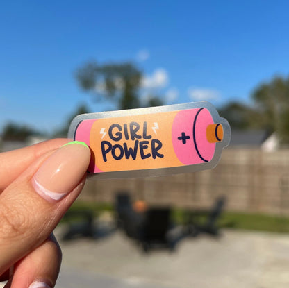Girl Power Sticker