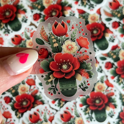 Floral Sticker