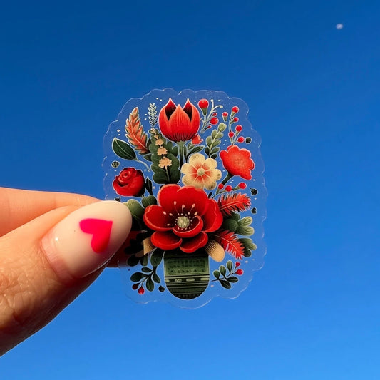 Floral Sticker