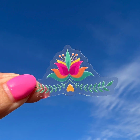 Floral Sticker