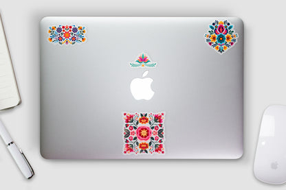 Flower Patten Sticker