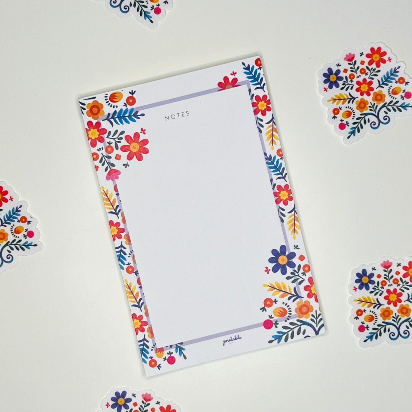 Flower Folklore Notepad