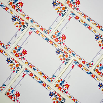 Flower Folklore Notepad
