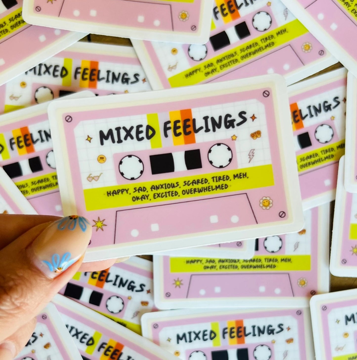Mixed Feelings Sticker