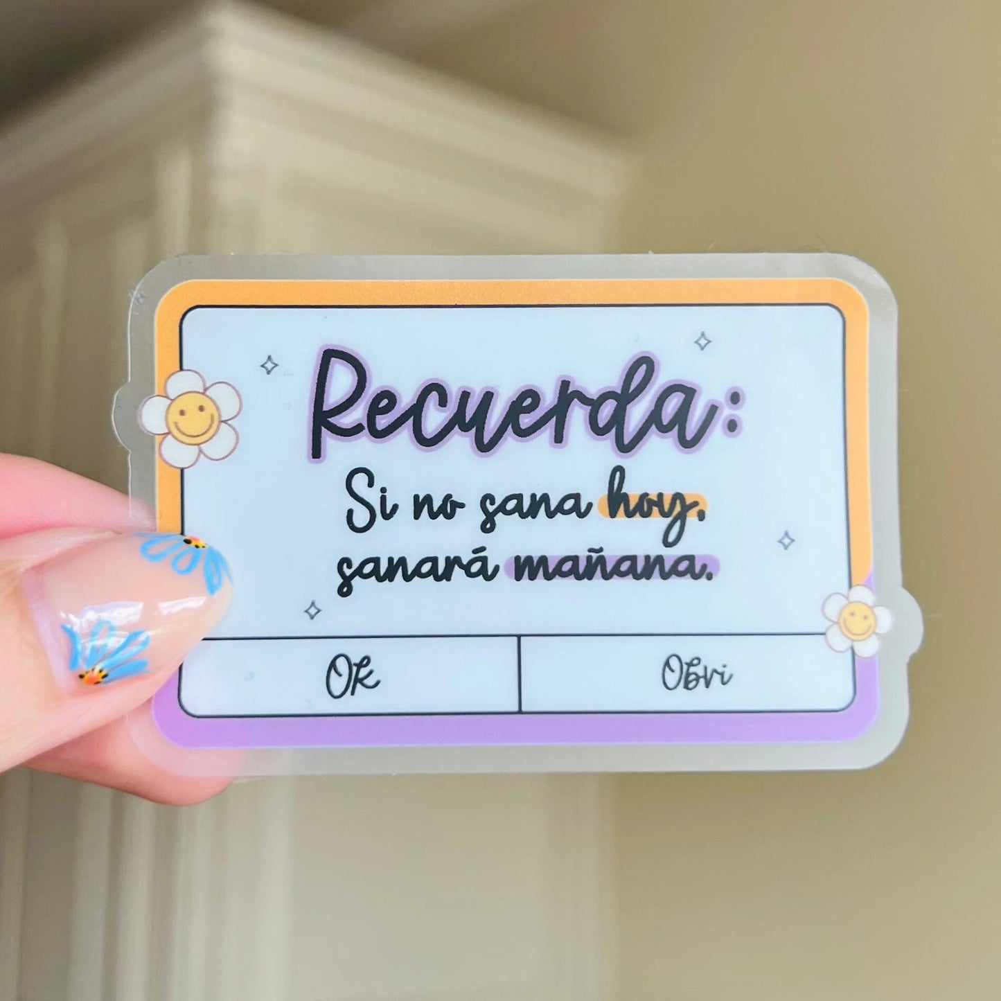 Recuerda Sticker