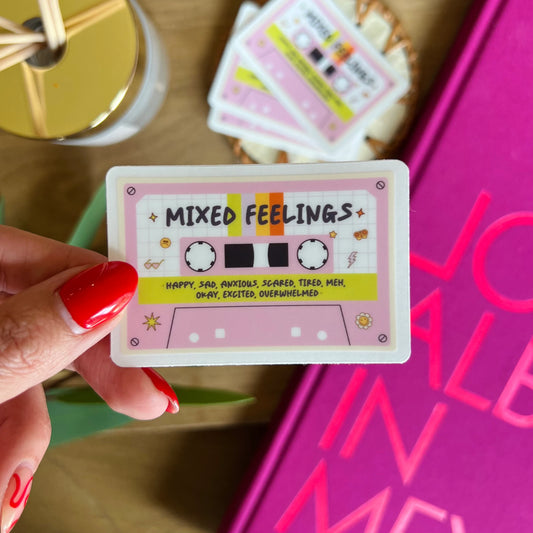 Mixed Feelings Sticker