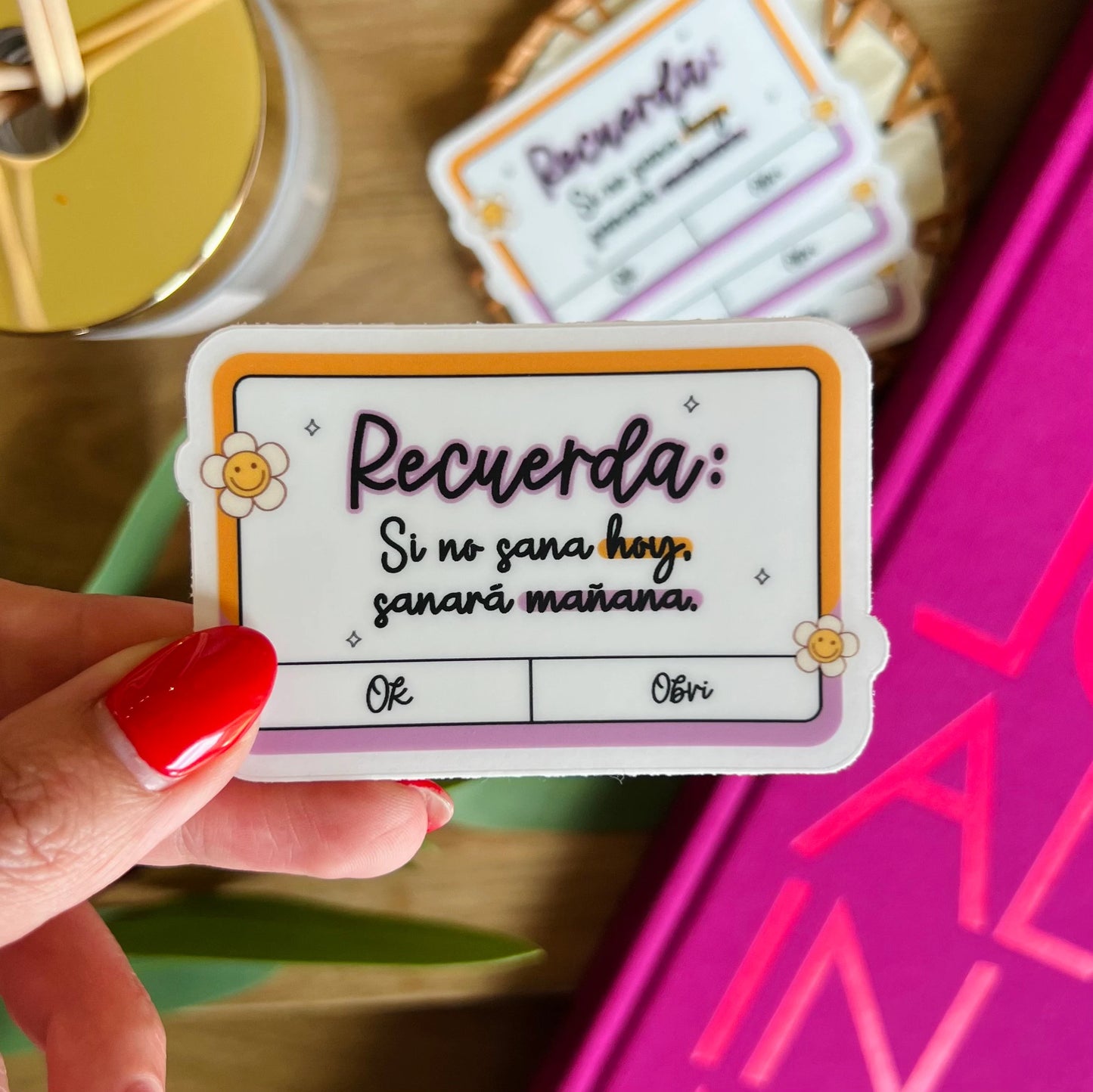 Recuerda Sticker