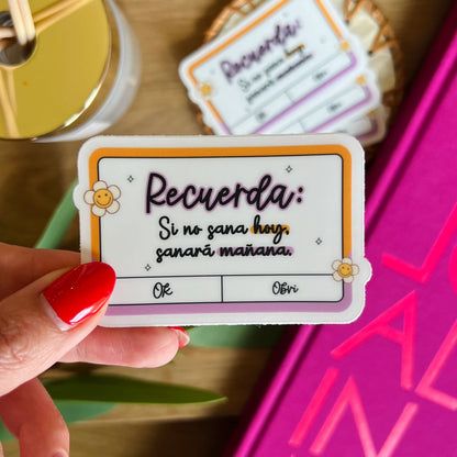 Recuerda Sticker