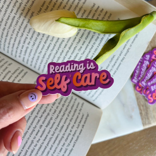 Reading is Self Care Sticker