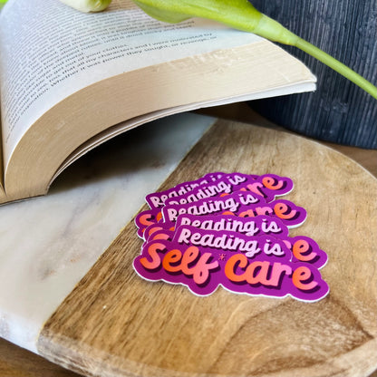 Reading is Self Care Sticker