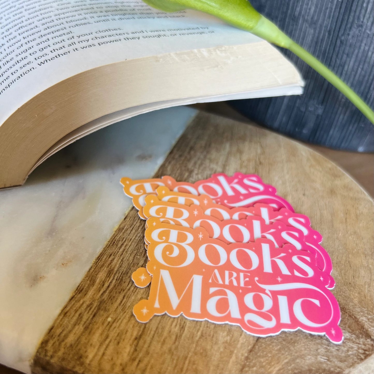 Books are Magic Sticker