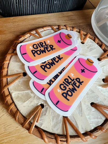 Girl Power Sticker