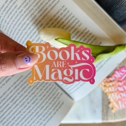 Books are Magic Sticker