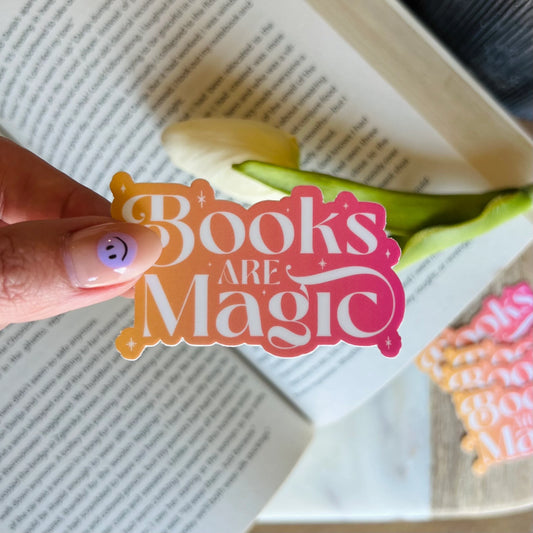 Books are Magic Sticker